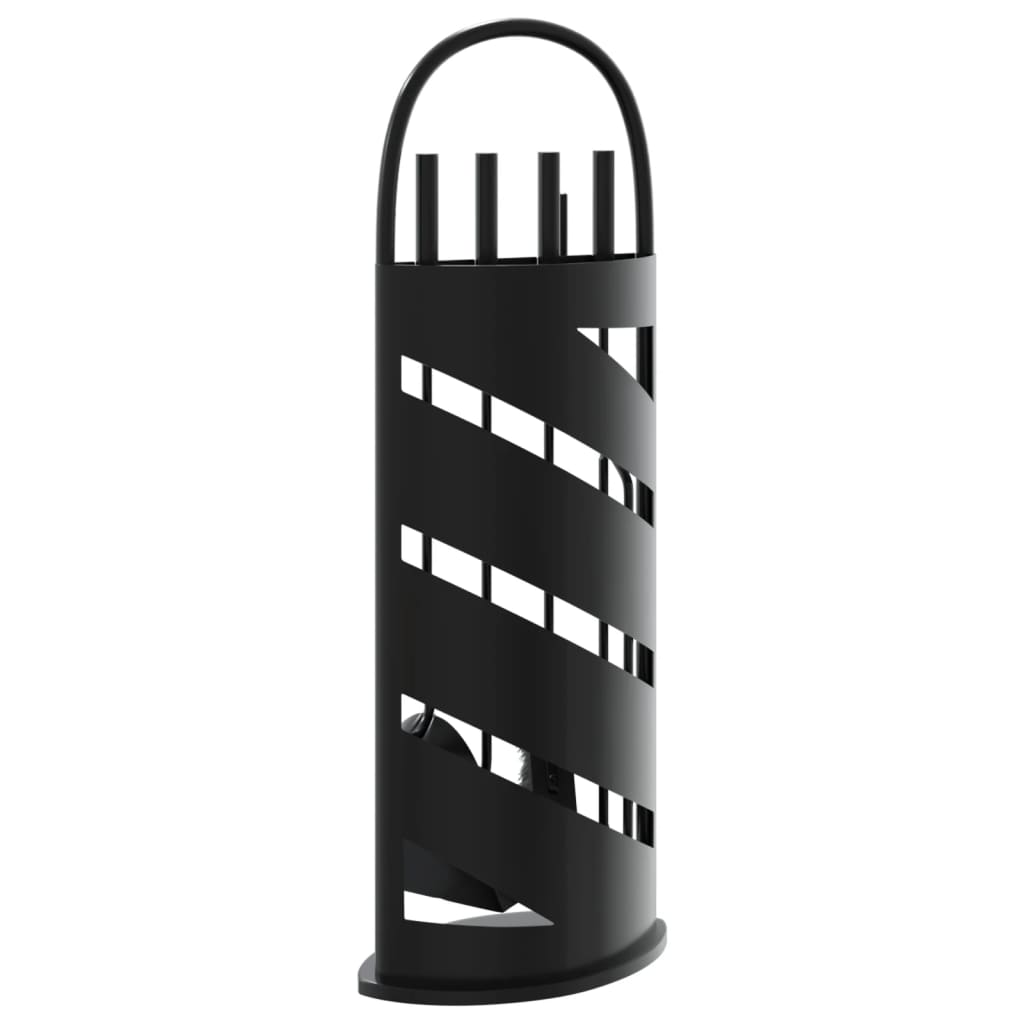 Conjunto de ferramentas para lareira de 5 peças 23x15x66 cm Aço