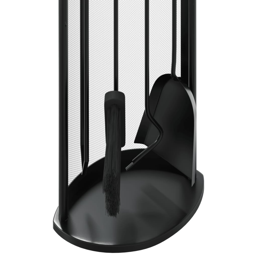 Conjunto de ferramentas para lareira de 5 peças 23x15x66 cm Aço