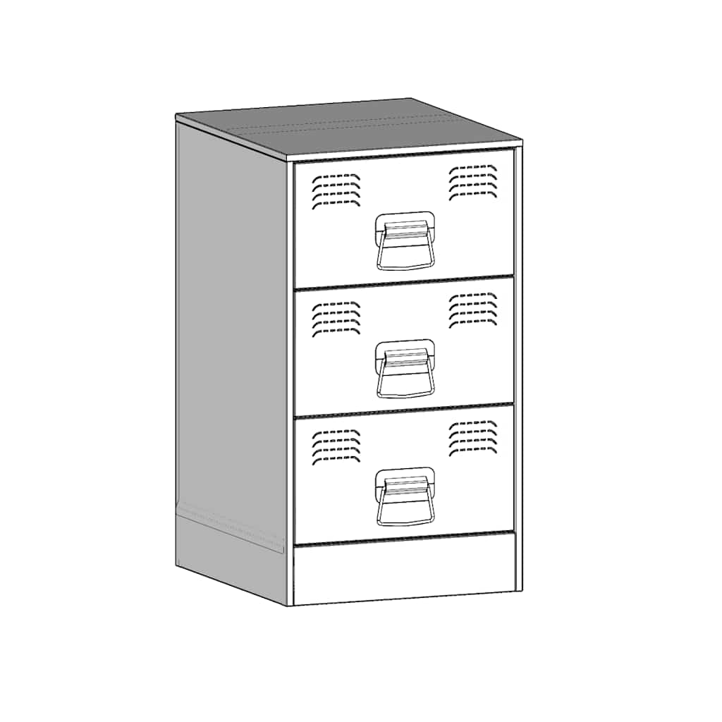 Mesas de cabeceira 2 pcs 34,5x39x62 cm aço preto