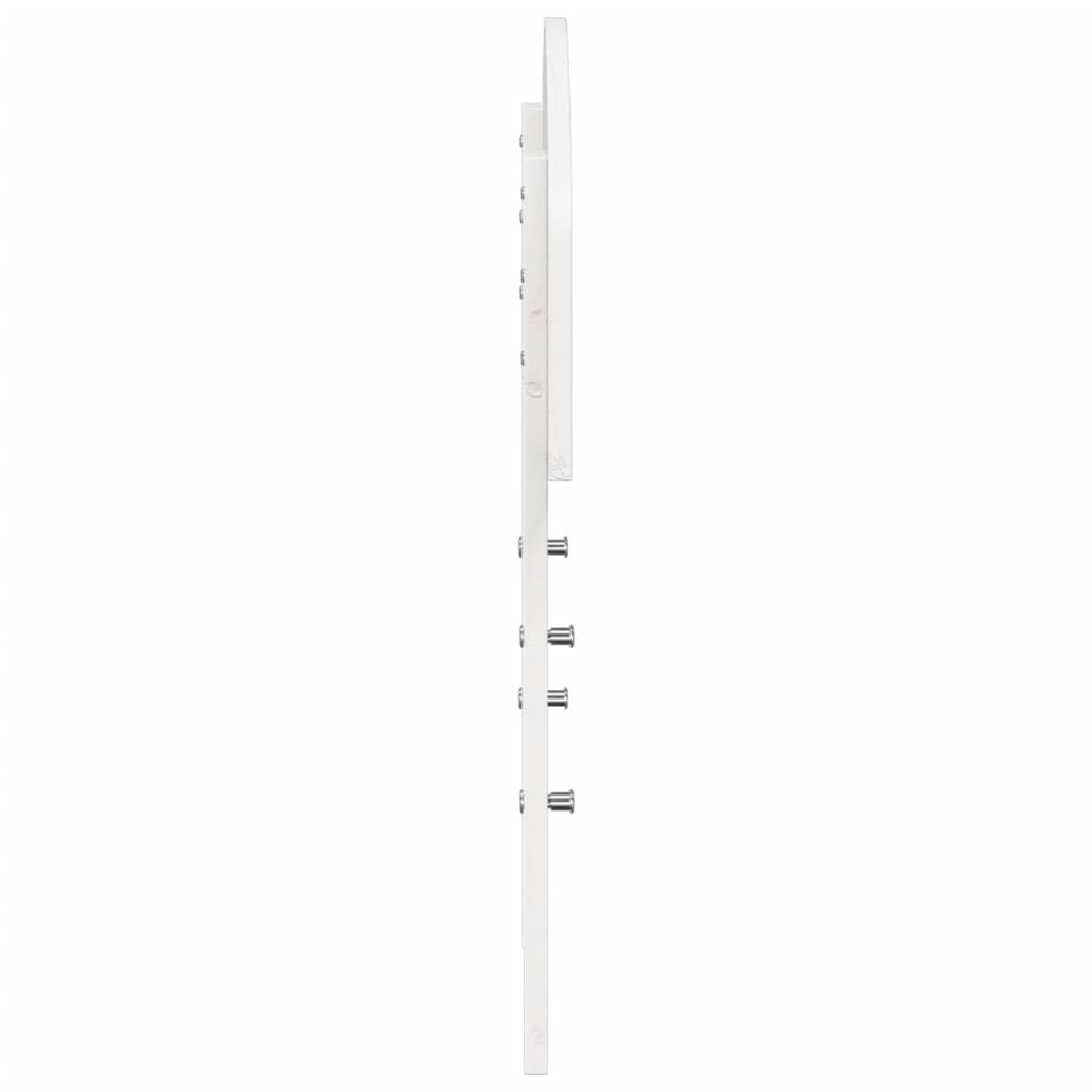 Cabeceira 90 cm madeira de pinho maciça branco