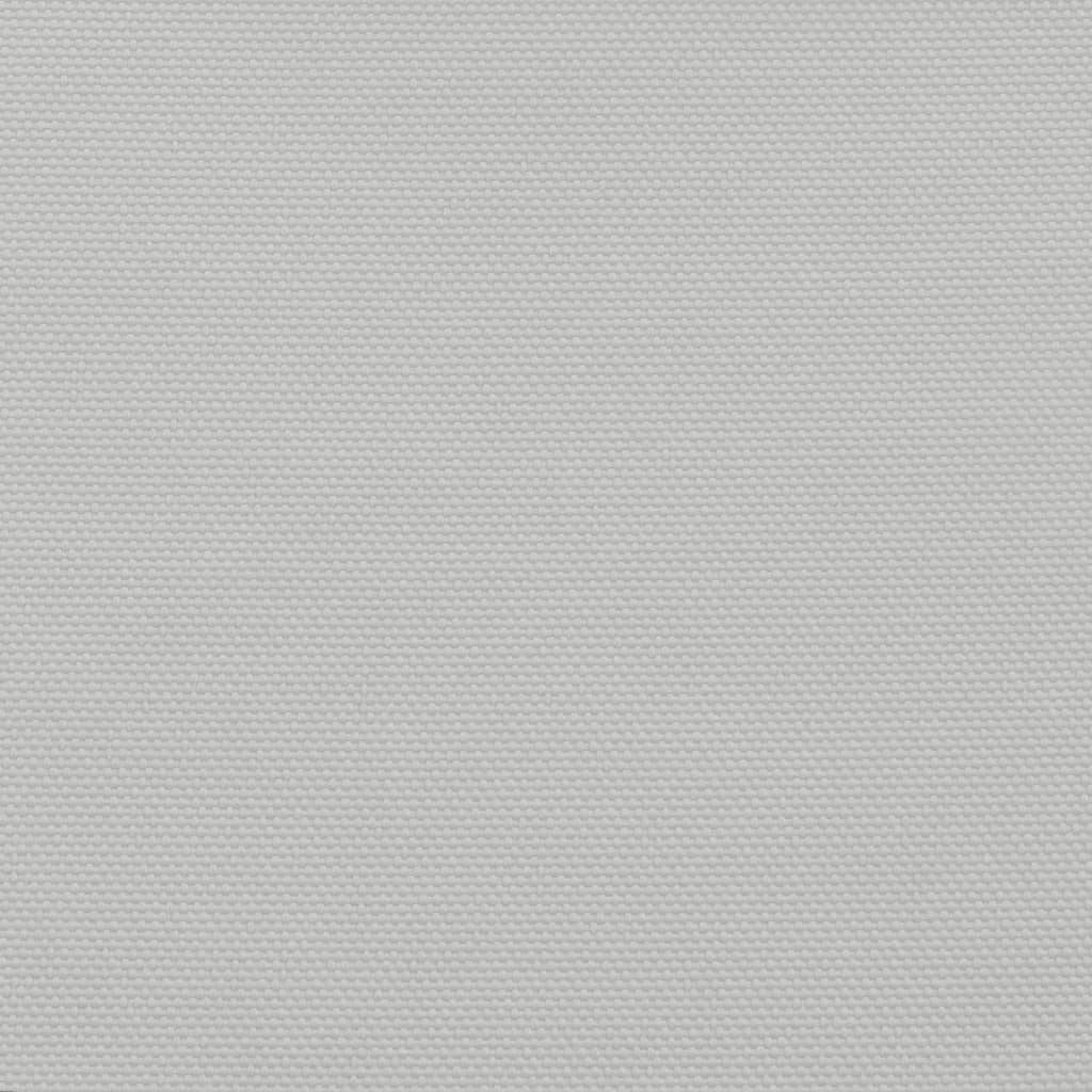 Tela de varanda 75x300 cm 100% poliéster oxford cinzento-claro