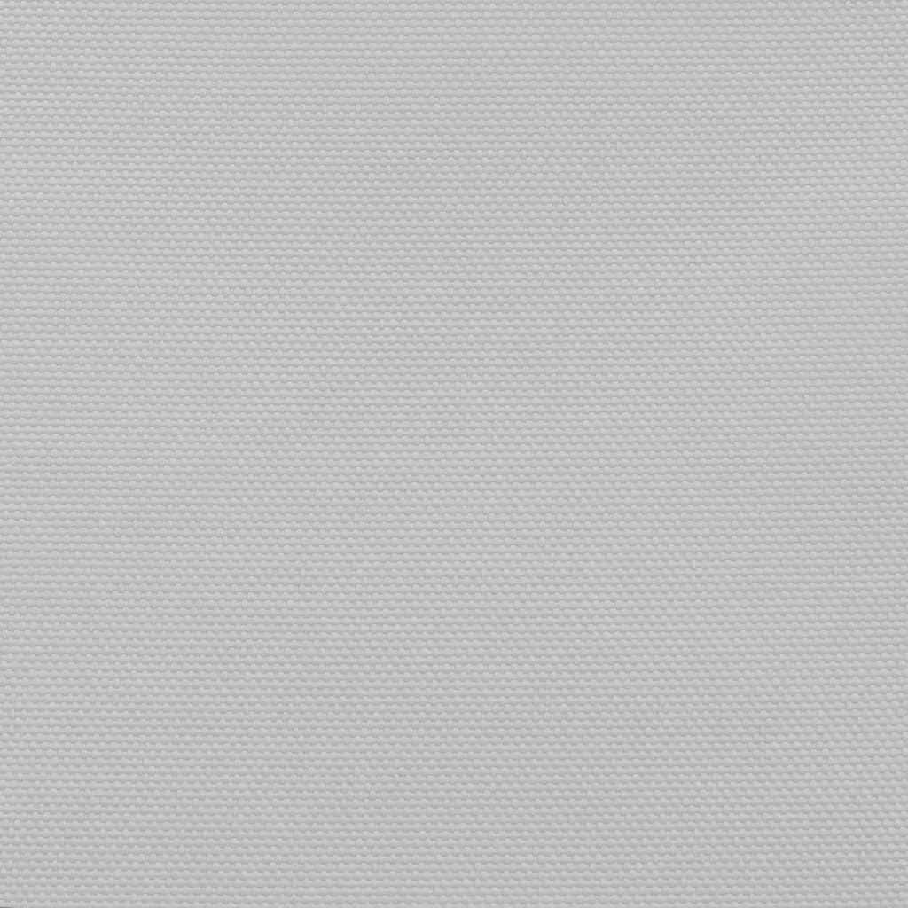 Tela de varanda 75x500 cm 100% poliéster oxford cinzento-claro