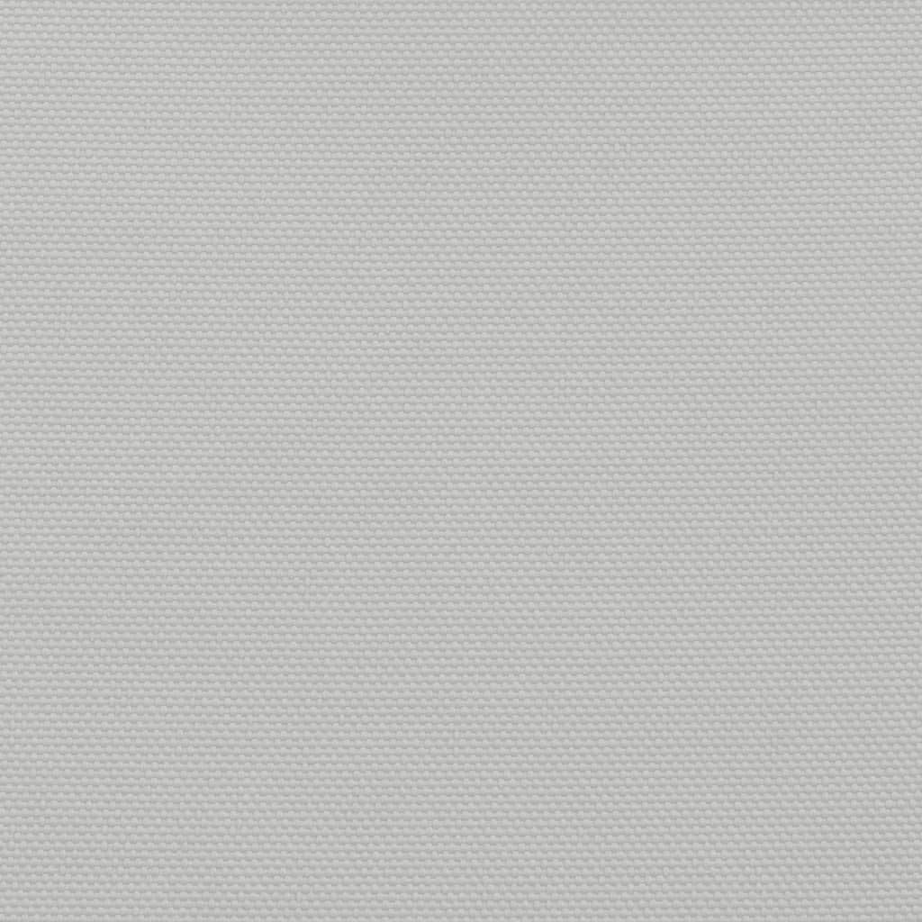 Tela de varanda 120x400 cm 100% poliéster oxford cinzento-claro