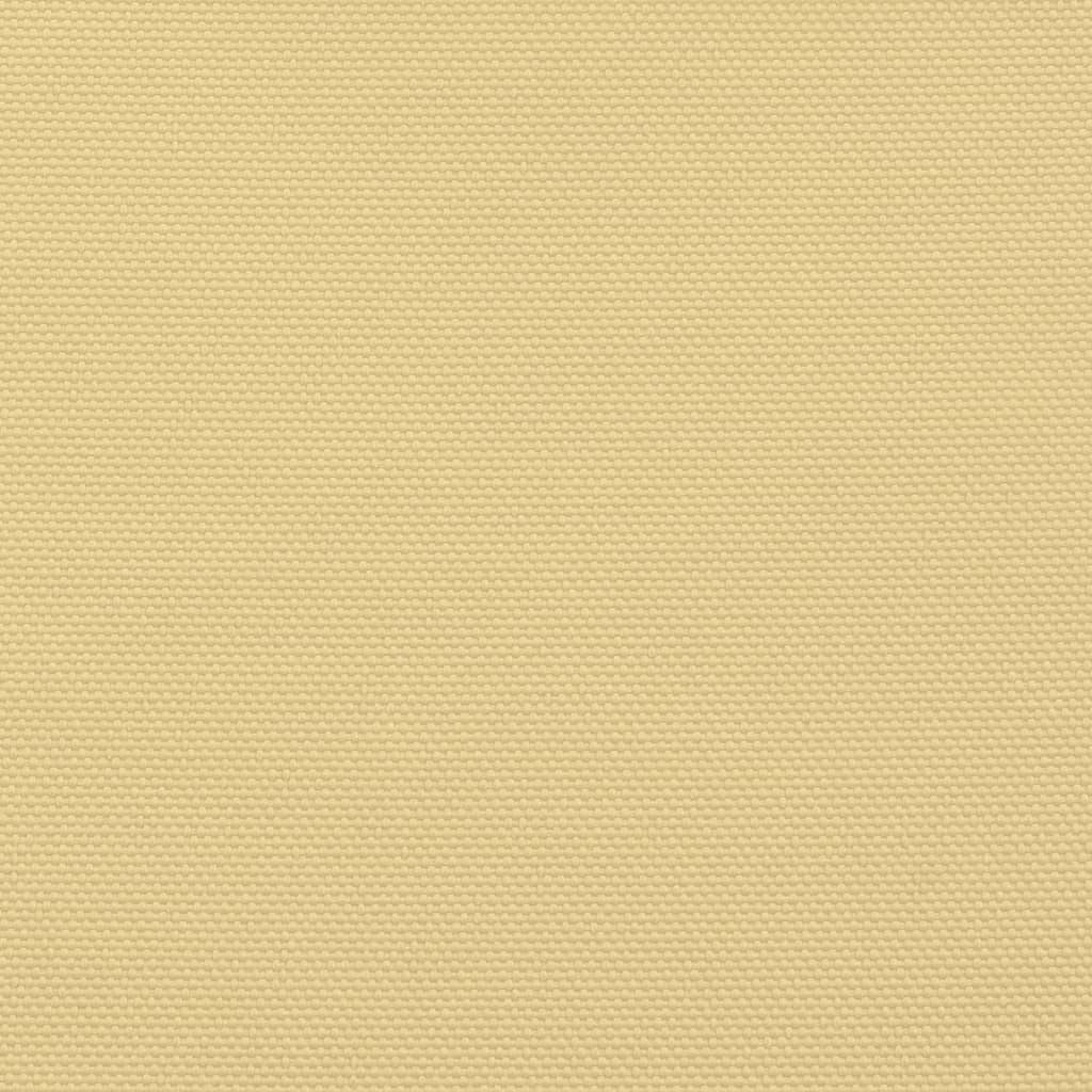 Para-sol estilo vela 2x2x2 m oxford 100% poliéster cor areia