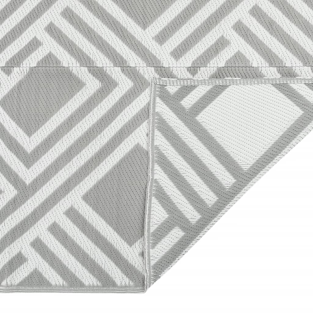 Tapete de exterior 80x150 cm ARAKIL PP cinzento