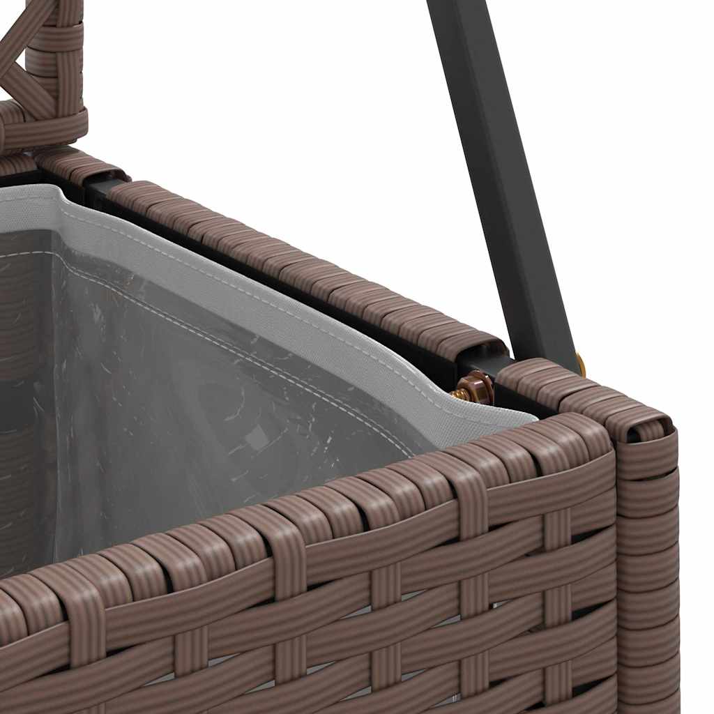 Floreira Castanho 70 x 30 x 135 cm Metal