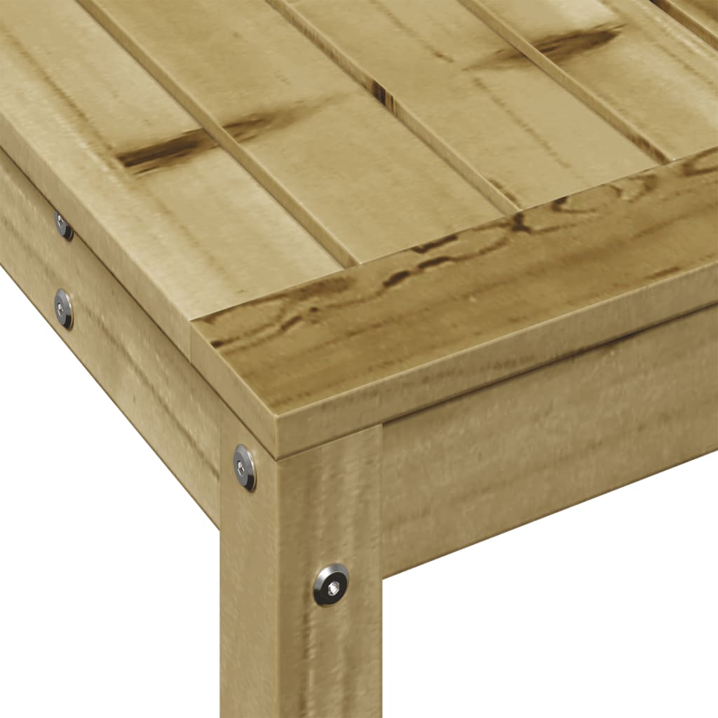 Mesa de jardinagem c/ prateleira 108x35x75 cm pinho impregnado