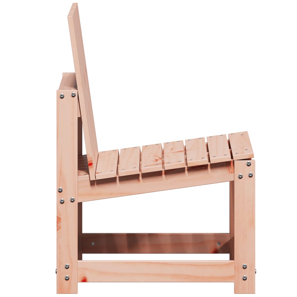 3 pcs conjunto lounge de jardim madeira de douglas maciça
