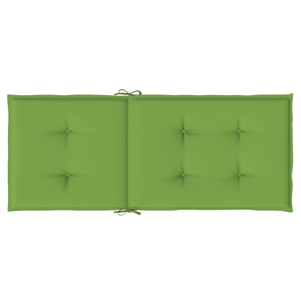 Almofadões cadeiras altas 4pcs mesclado tecido verde