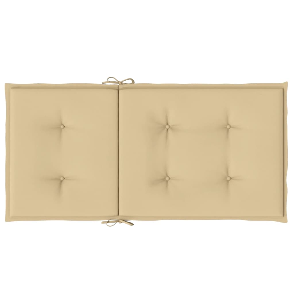 Almofadões lombares p/ cadeiras 6pcs 100x50x4cm mesclado tecido