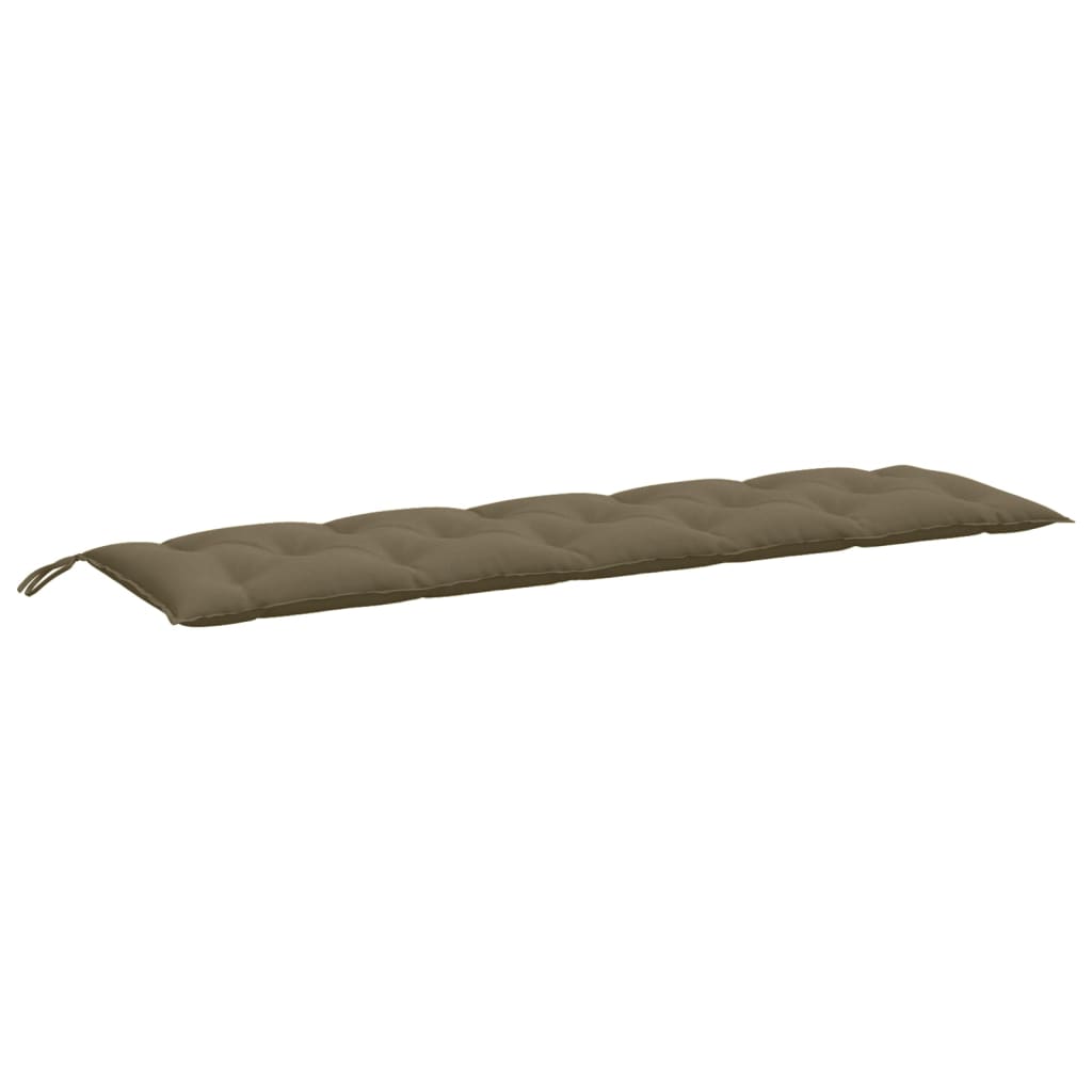 Almofadões banco jardim 2pcs 180x50x7 cm mesclado tecido