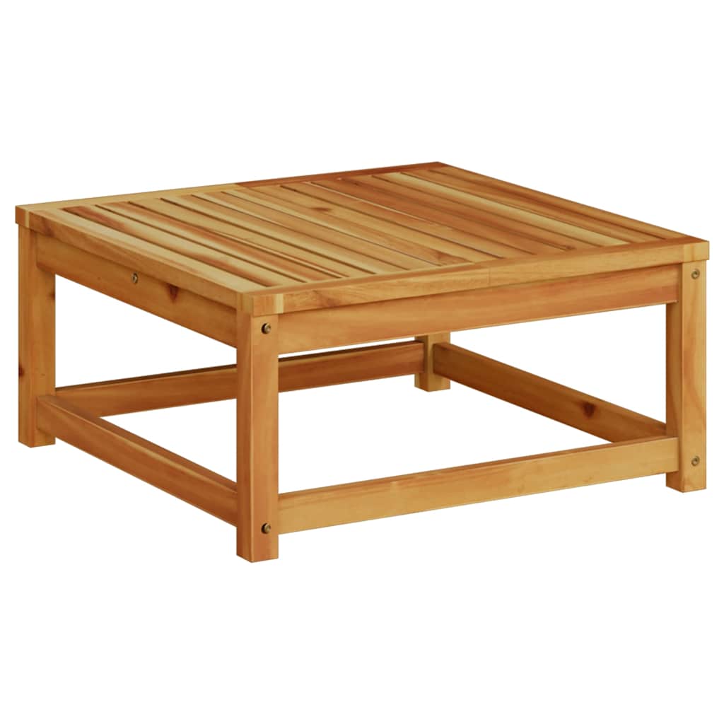 Mesa de jardim 63x63x30 cm madeira de acácia maciça
