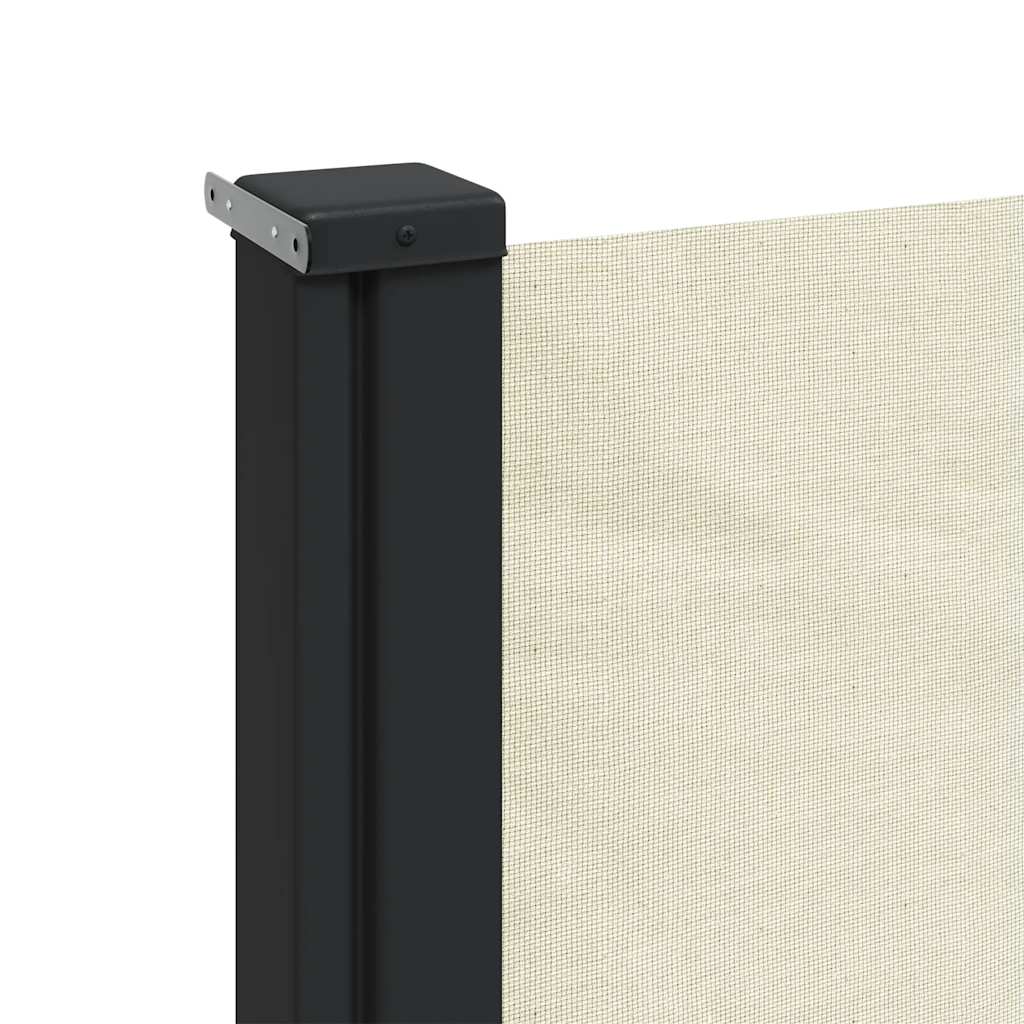 Toldo lateral retrátil 140x300 cm cor creme