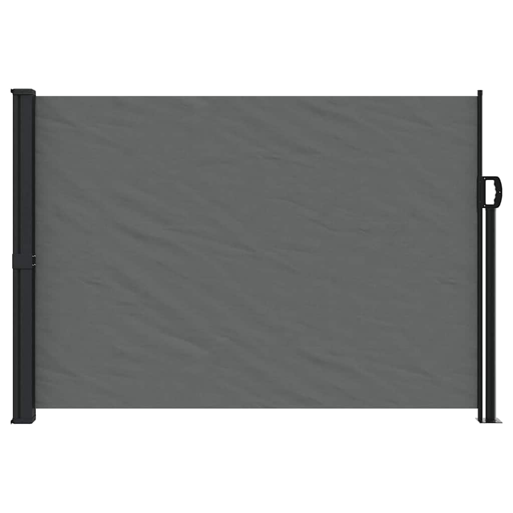 Toldo lateral retrátil antracite 140x300 cm