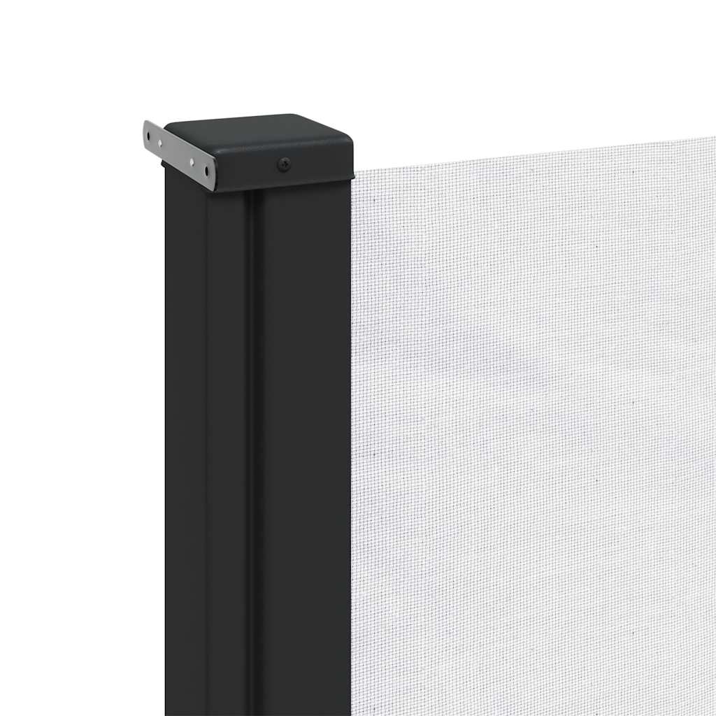 Toldo lateral retrátil 100x500 cm branco