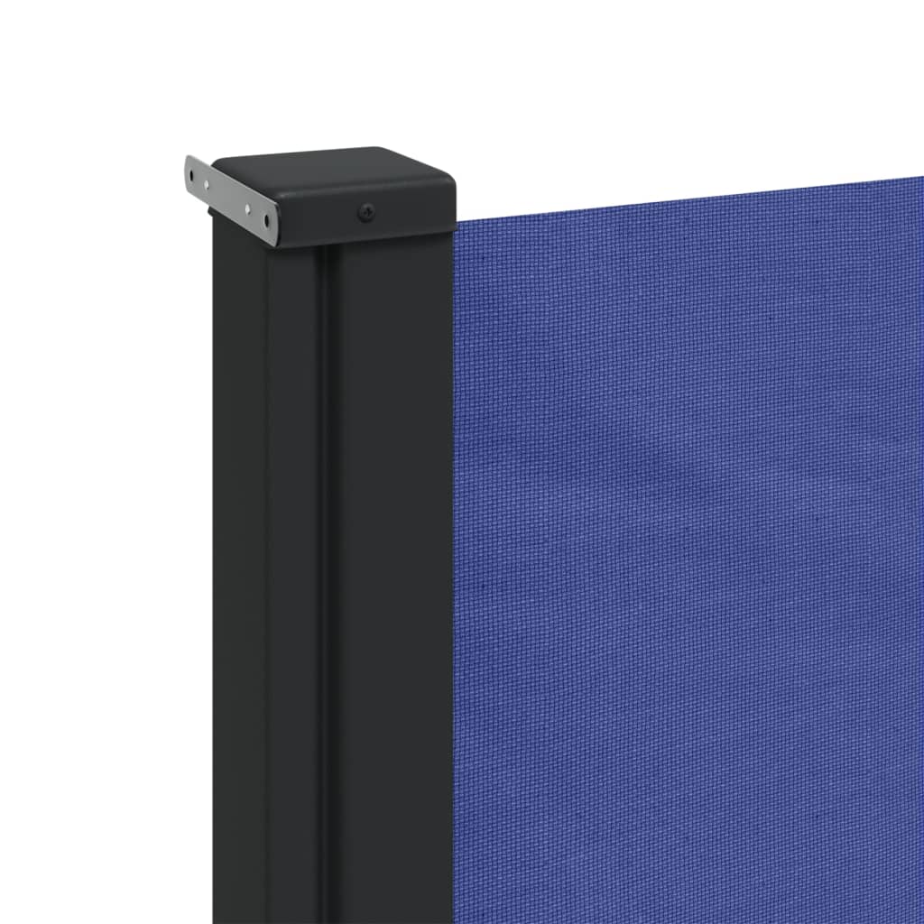 Toldo lateral retrátil 140x600 cm azul