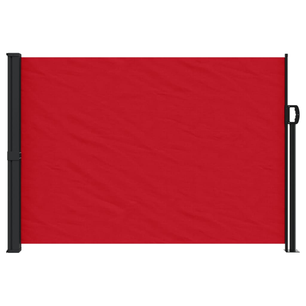 Toldo lateral retrátil 140x600 cm vermelho