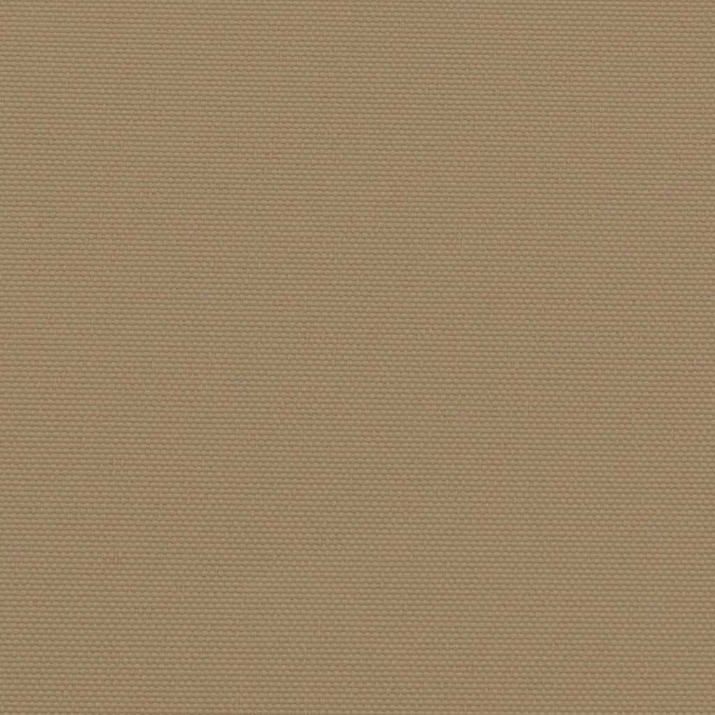 Toldo lateral retrátil 140x600 cm cinzento-acastanhado