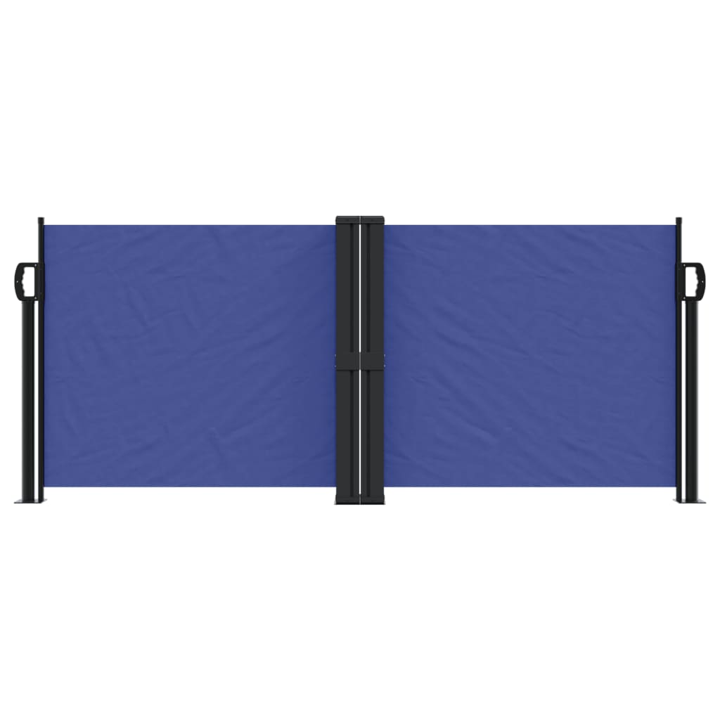 Toldo lateral retrátil 100x600 cm azul