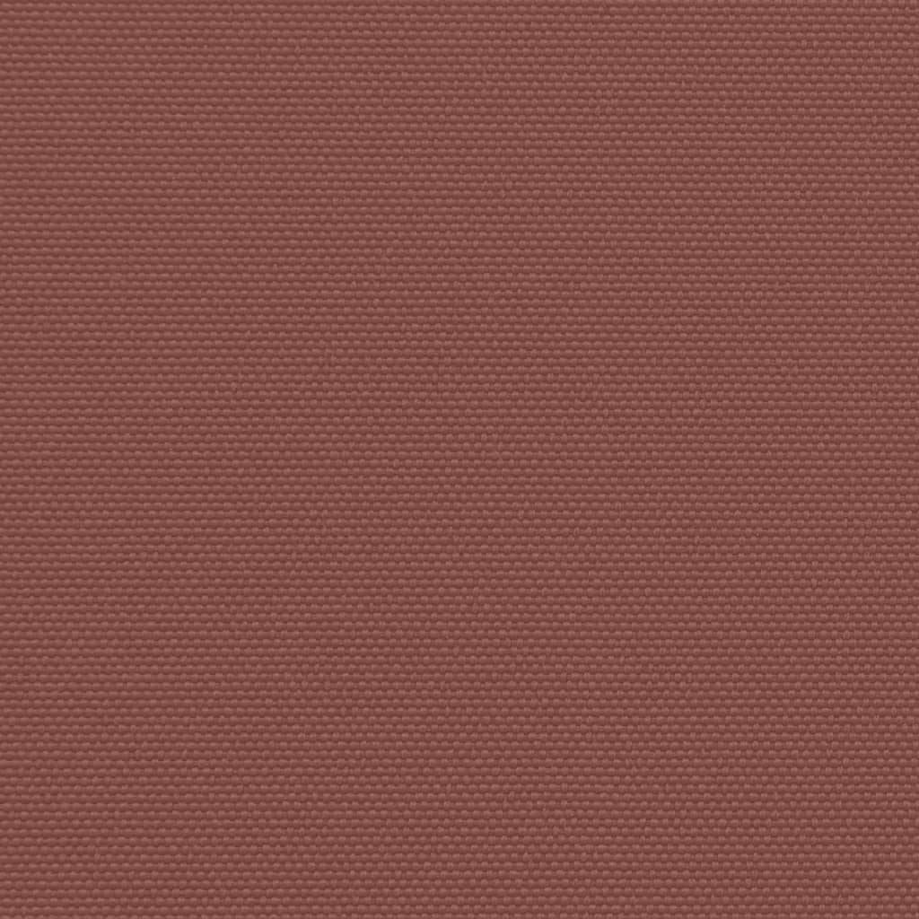 Toldo lateral retrátil 120x600 cm castanho