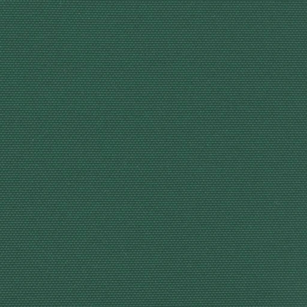 Toldo lateral retrátil 120x1200 cm verde-escuro
