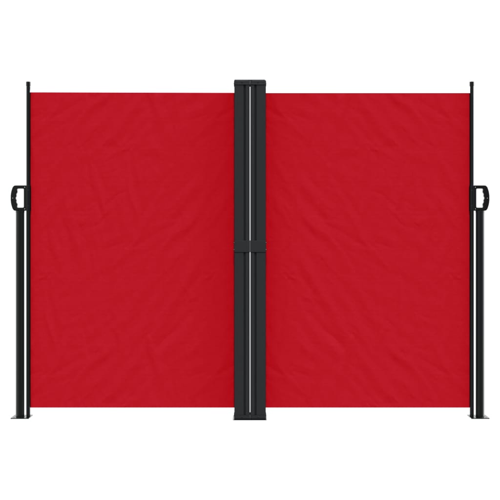 Toldo lateral retrátil 180x1200 cm vermelho