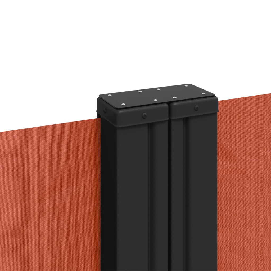 Toldo lateral retrátil 180x1200 cm terracotta