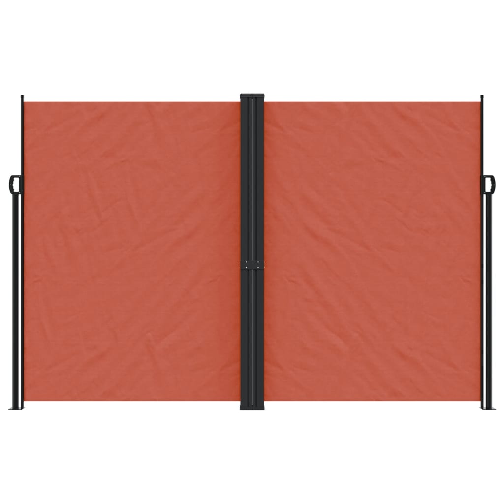 Toldo lateral retrátil 220x1200 cm terracotta