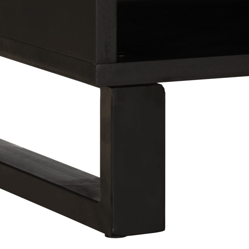 Móvel de TV 100x34x46 cm madeira de acácia maciça