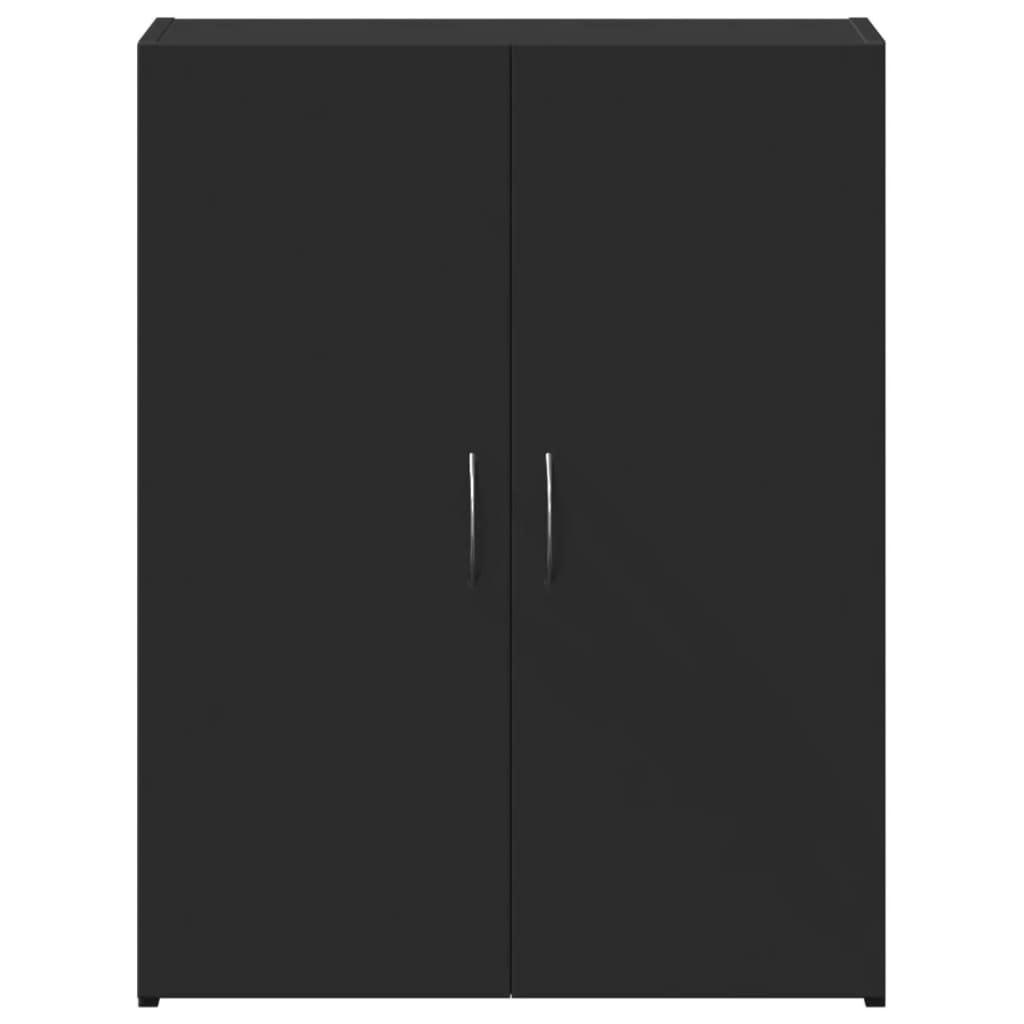 Arquivador 60x32x77,5 cm derivados de madeira preto