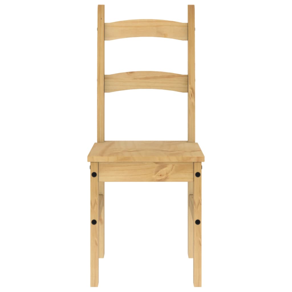 Cadeiras de jantar 2 pcs 40x46x99 cm madeira de pinho maciça