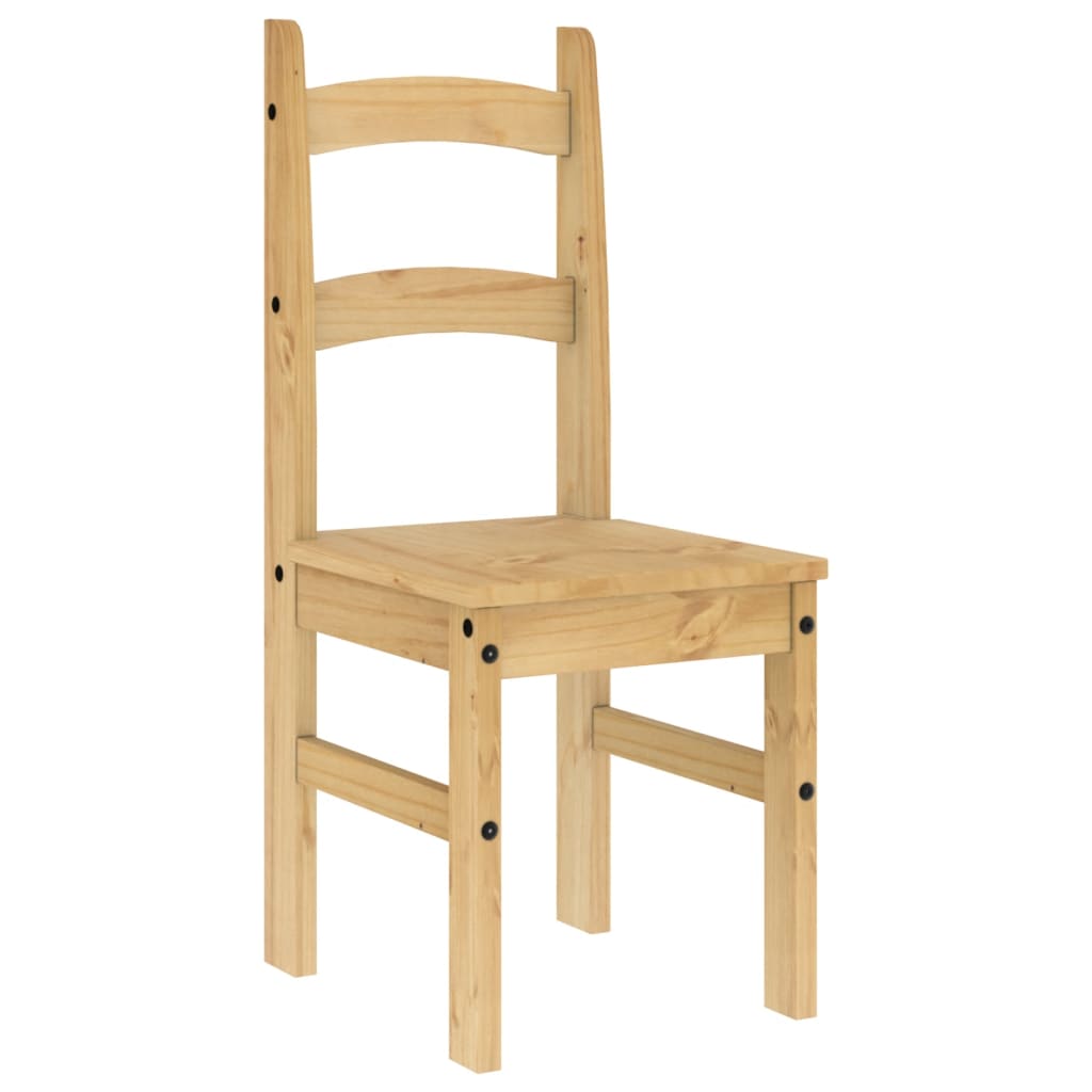 Cadeiras de jantar 2 pcs 40x46x99 cm madeira de pinho maciça