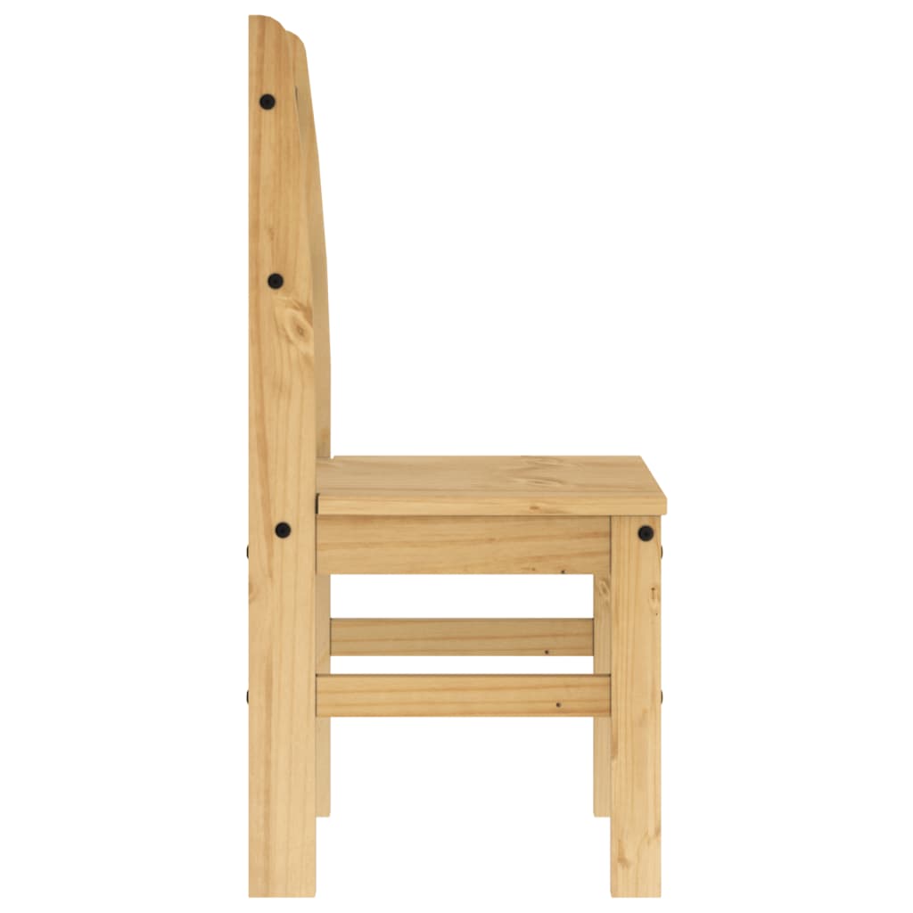Cadeiras de jantar 2 pcs 40x46x99 cm madeira de pinho maciça