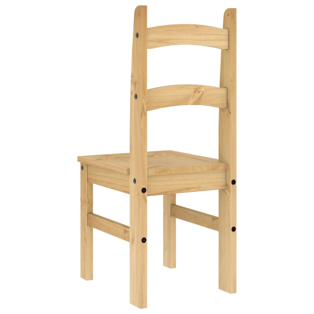 Cadeiras de jantar 2 pcs 40x46x99 cm madeira de pinho maciça