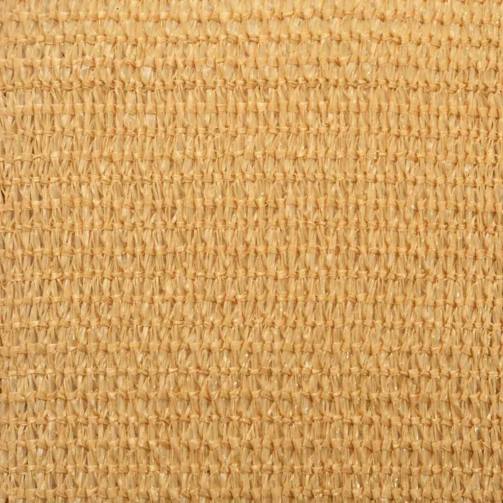 Para-sol estilo vela triangular 160 g/m² 4x4x4m PEAD areia