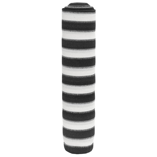 Rede de privacidade PEAD 150 g/m² 1,2x25 m antracite e branco