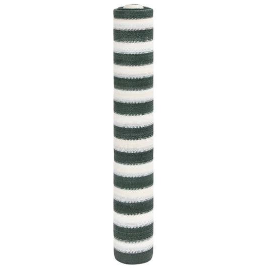 Rede de privacidade PEAD 75 g/m² 1,2x10 m verde e branco