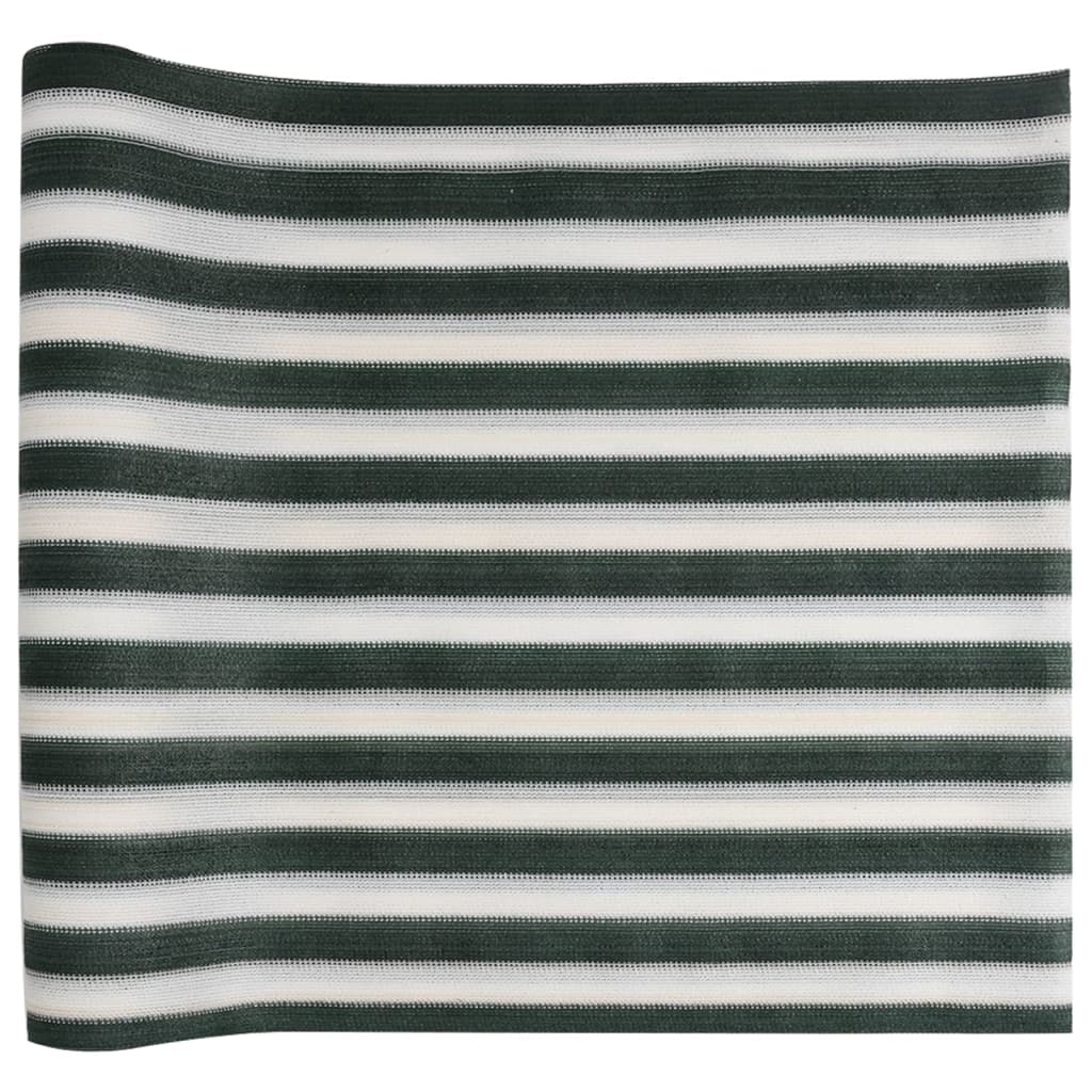 Rede de privacidade PEAD 75 g/m² 1,2x10 m verde e branco