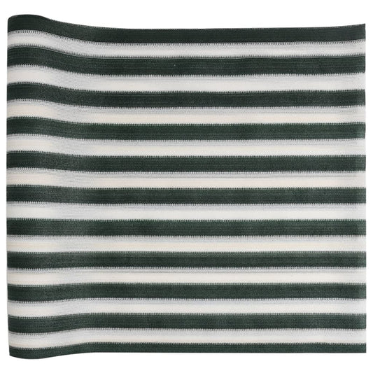 Rede de privacidade PEAD 75 g/m² 1,2x10 m verde e branco