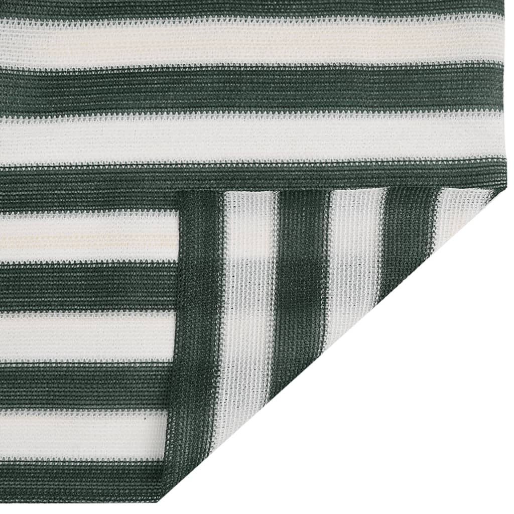 Rede de privacidade PEAD 75 g/m² 1,2x10 m verde e branco