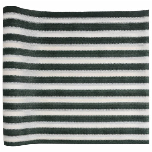 Rede ocultação p/ privacidade PEAD 150g/m² 1x10m verde e branco
