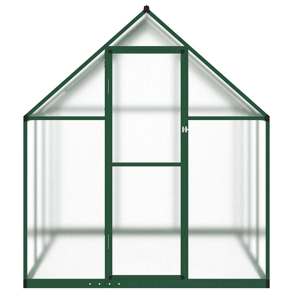 Estufa com estrutura base 224x169x195 cm alumínio verde