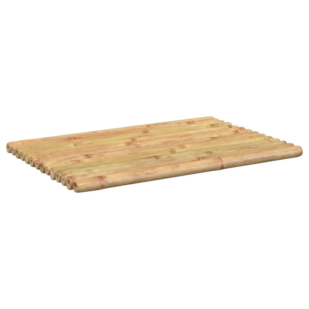 Tapetes de casa de banho 2 pcs 50x35 cm bambu