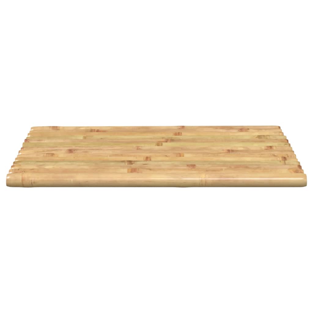 Tapetes de casa de banho 2 pcs 50x35 cm bambu