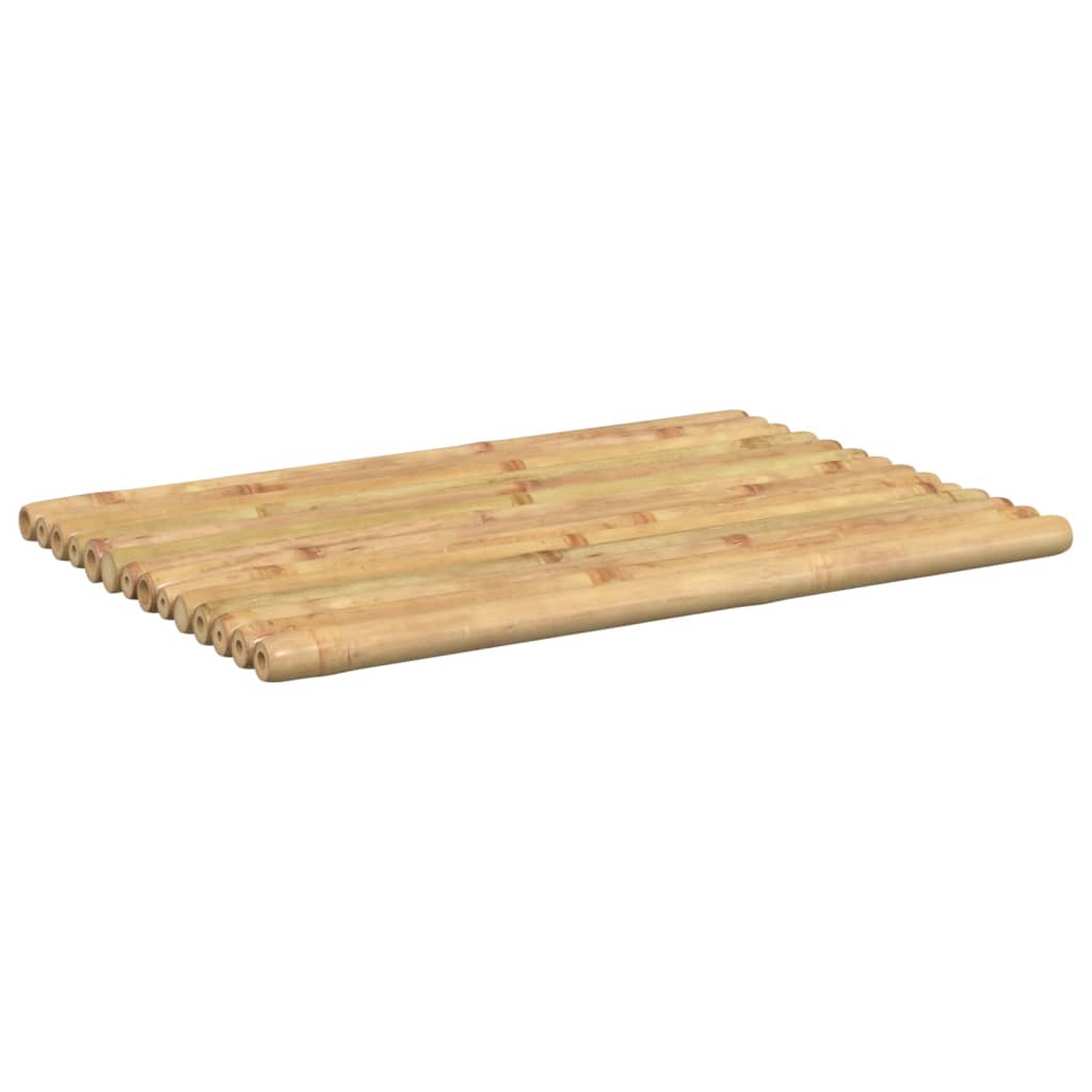 Tapetes de casa de banho 2 pcs 50x35 cm bambu