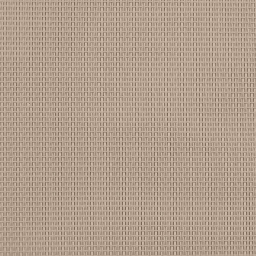 Espreguiçadeiras + mesa 2pcs acácia/textilene cinza-acastanhado