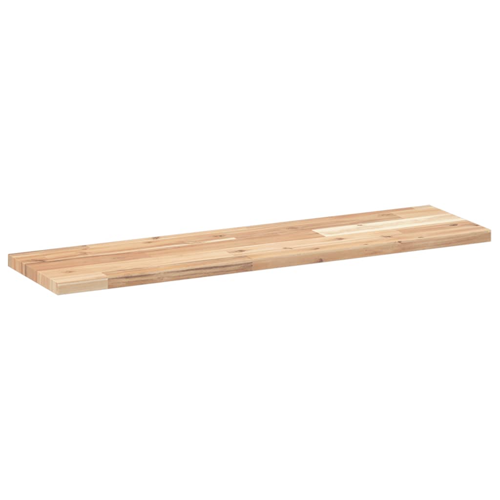 Prateleiras flutuantes 3pcs 80x20x2cm acácia maciça não tratada