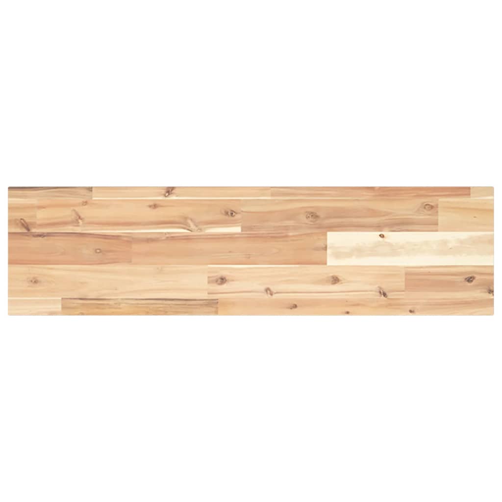 Prateleiras flutuantes 3pcs 80x20x2cm acácia maciça não tratada
