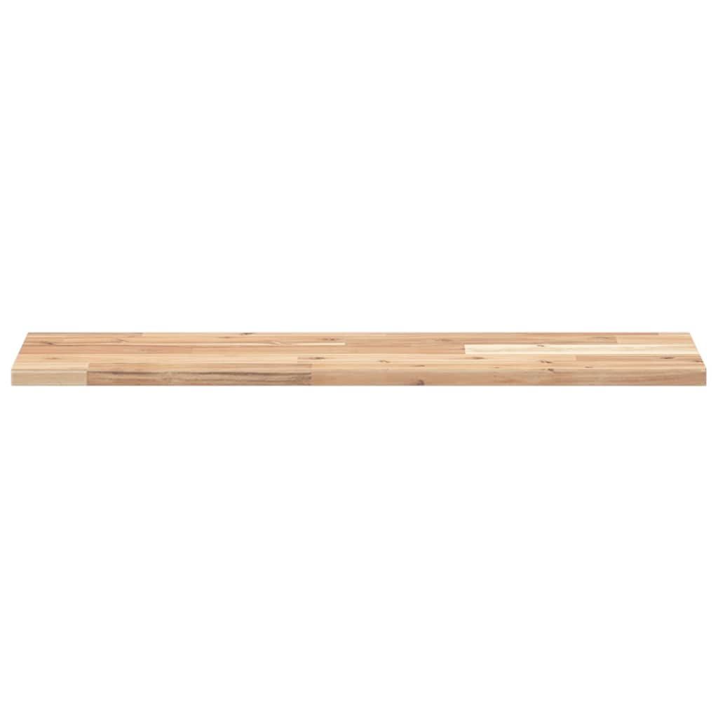 Prateleiras flutuantes 4pcs 80x20x2cm acácia maciça não tratada