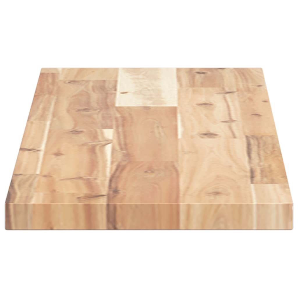 Prateleiras flutuantes 4pcs 80x20x2cm acácia maciça não tratada